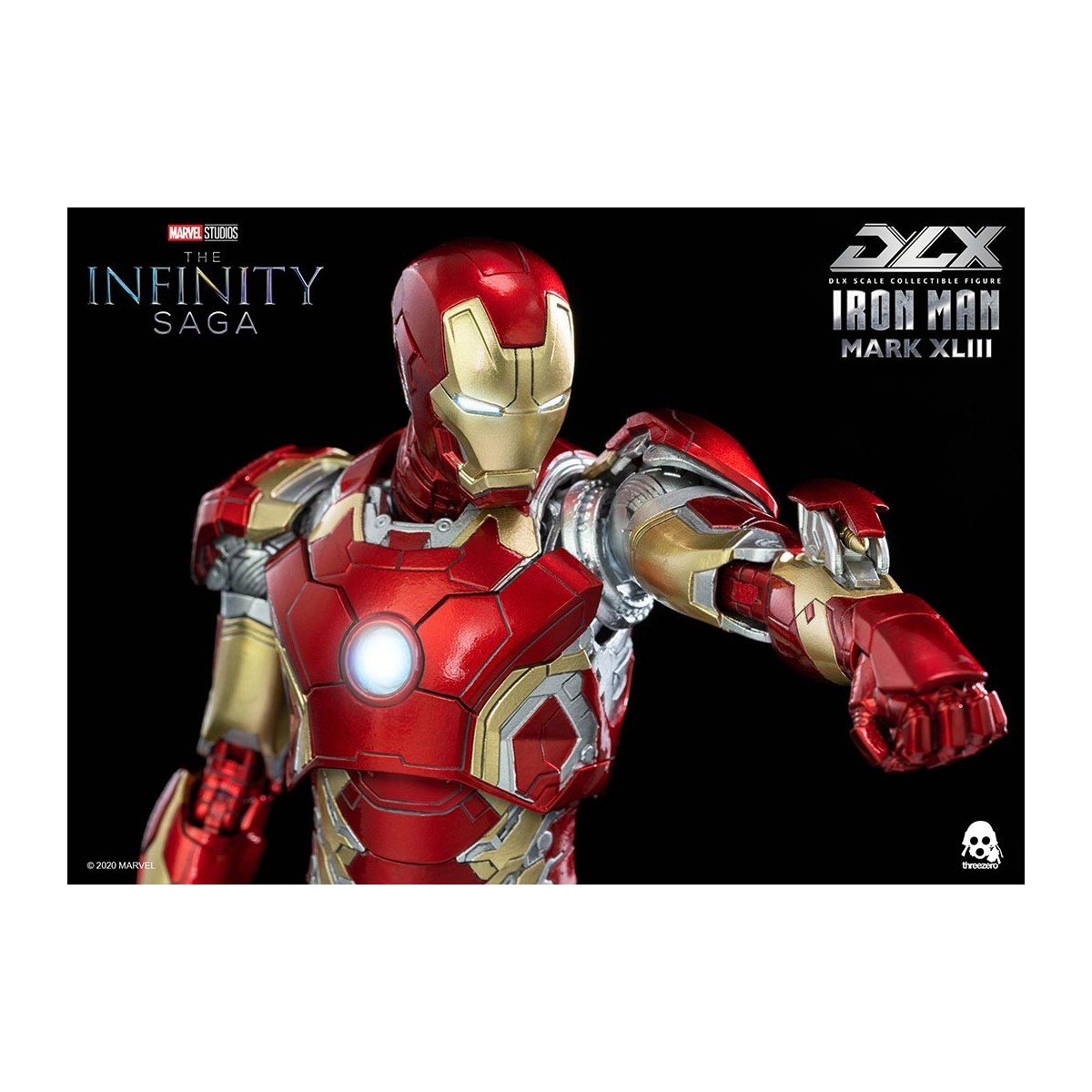 Threezero Infinity Saga Iron Man - Mark 43 DLX 1/12