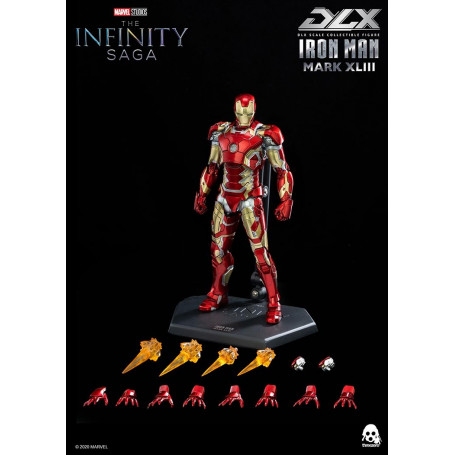 Threezero Infinity Saga Iron Man - Mark 43 DLX 1/12