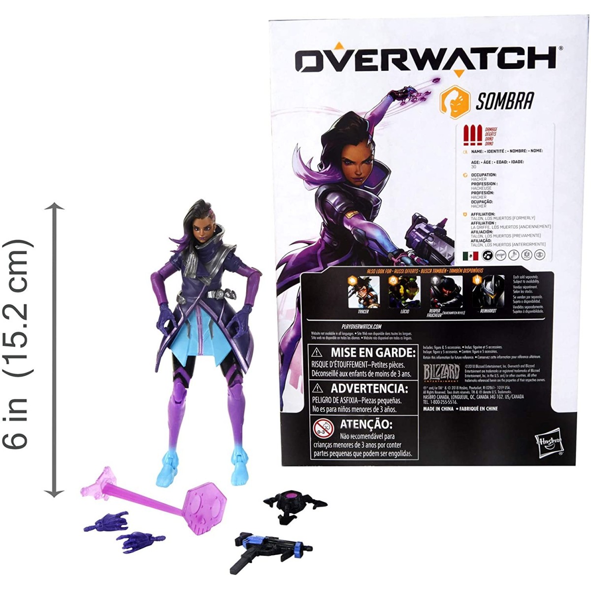 Hasbro Overwatch Ultimates Series - Sombra