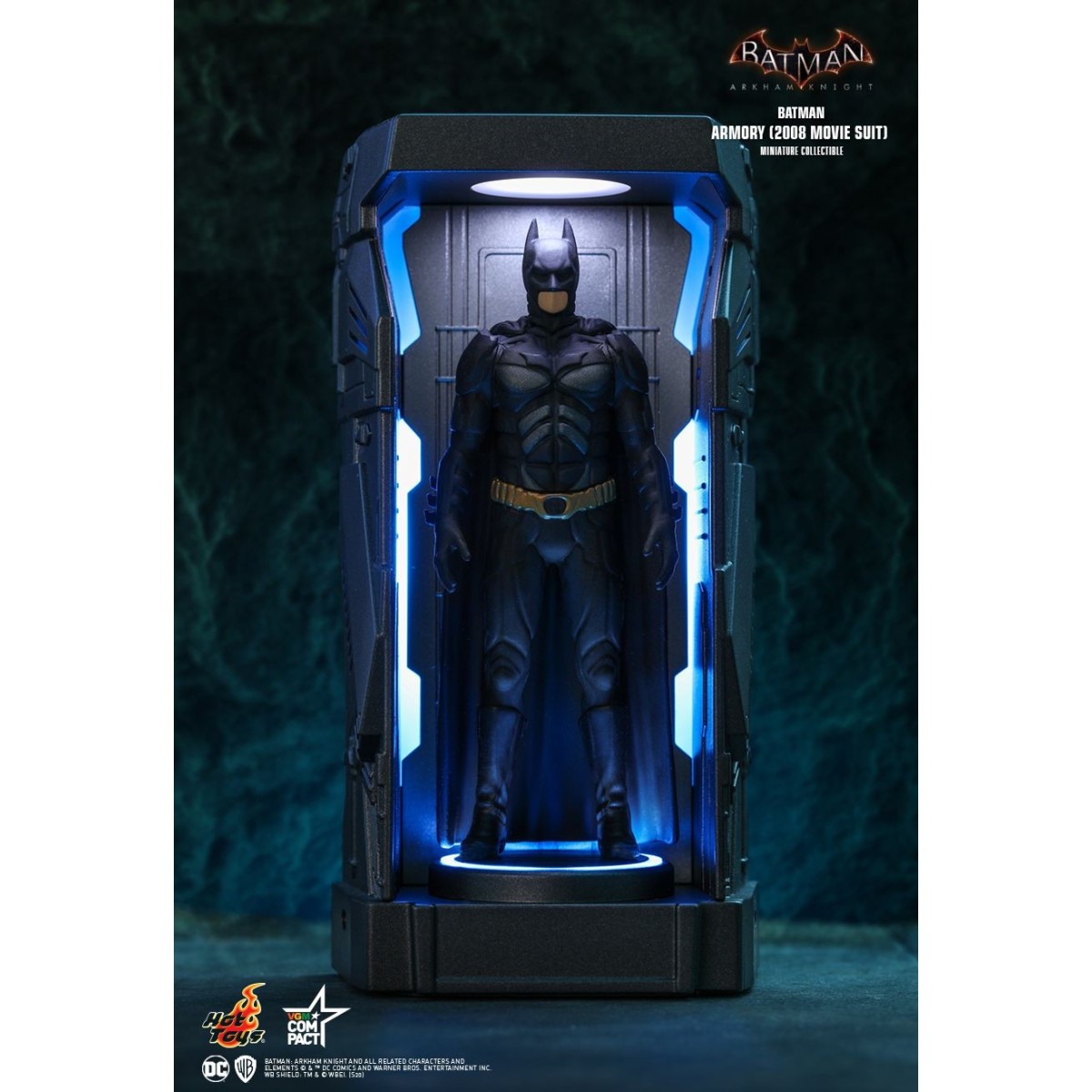 Hot toys - Batman Nolan (2008) Arkham Knight Armory Miniature Collectible