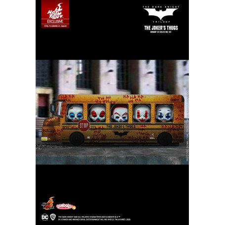 Hot Toys - Batman The Dark Knight Trilogy - The Joker's Thugs set of 5 - Cosbaby - 9cm
