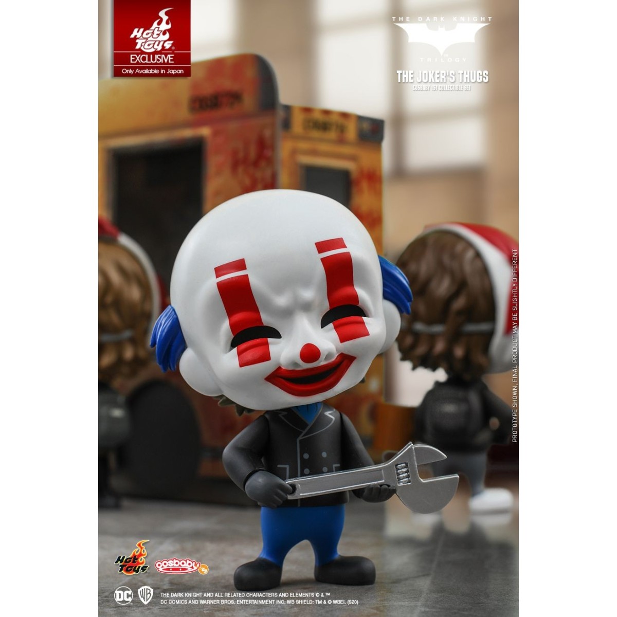 Hot Toys - Batman The Dark Knight Trilogy - The Joker's Thugs set of 5 - Cosbaby - 9cm