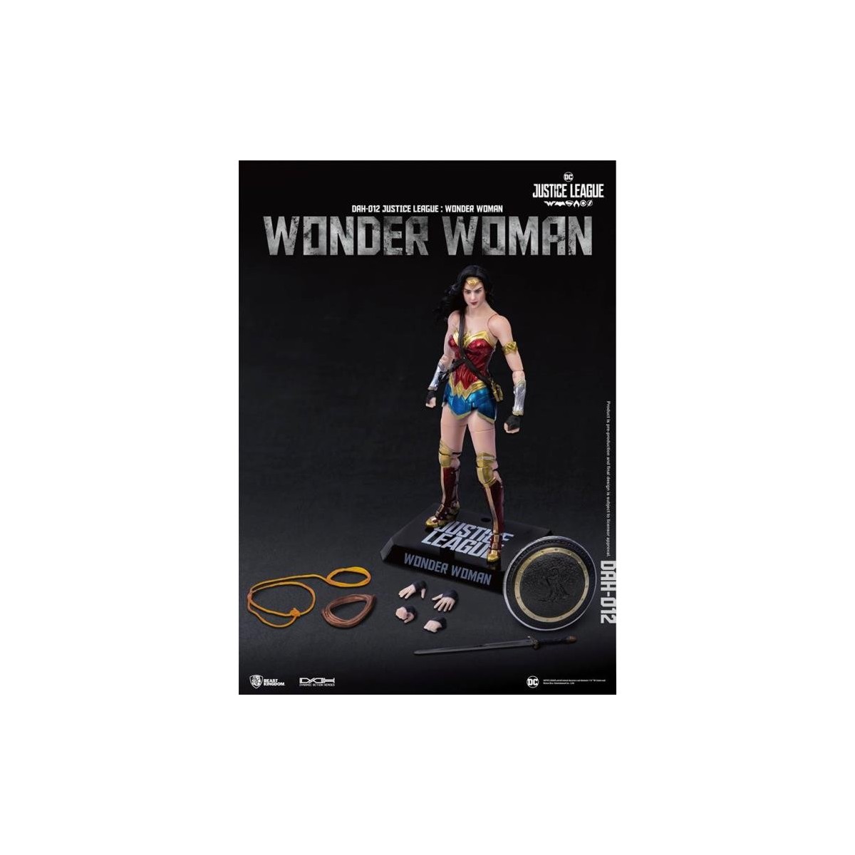 Beast Kingdom - Wonder Woman Justice League - Dynamic Action Heroes figure 1/9