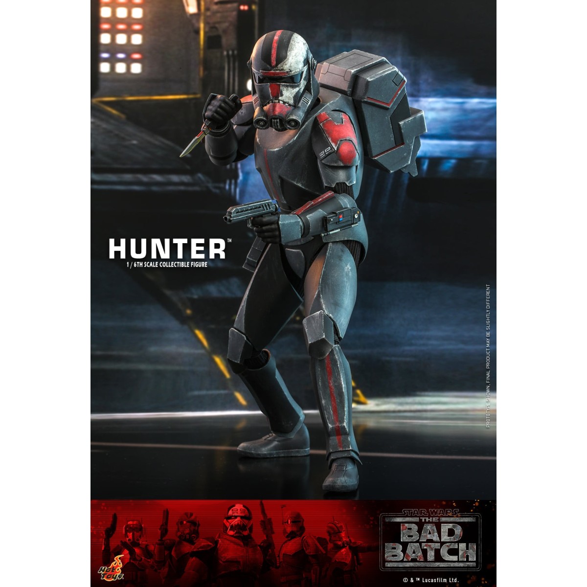 Hot Toys Star Wars - Hunter - The Bad Batch 1/6