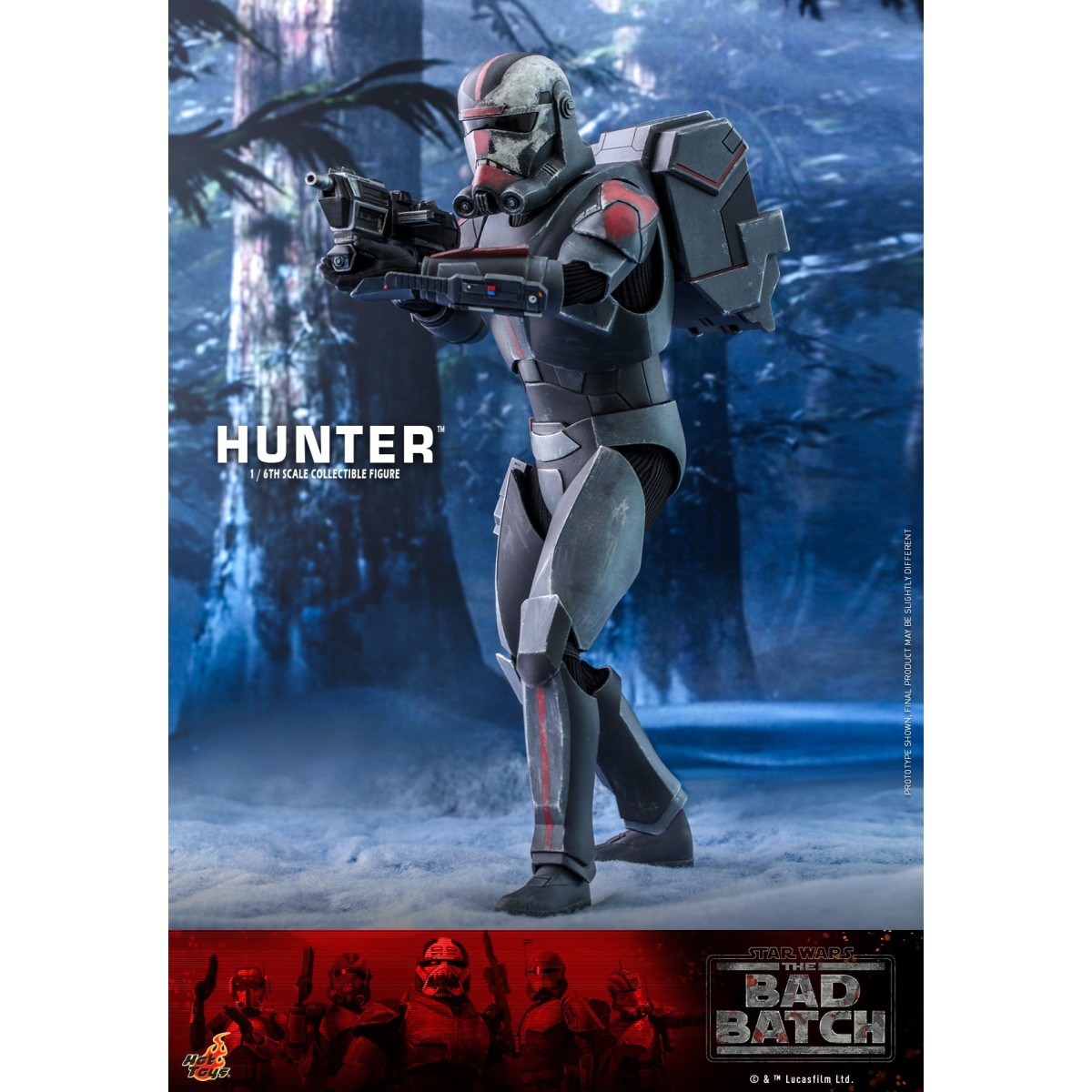 Hot Toys Star Wars - Hunter - The Bad Batch 1/6