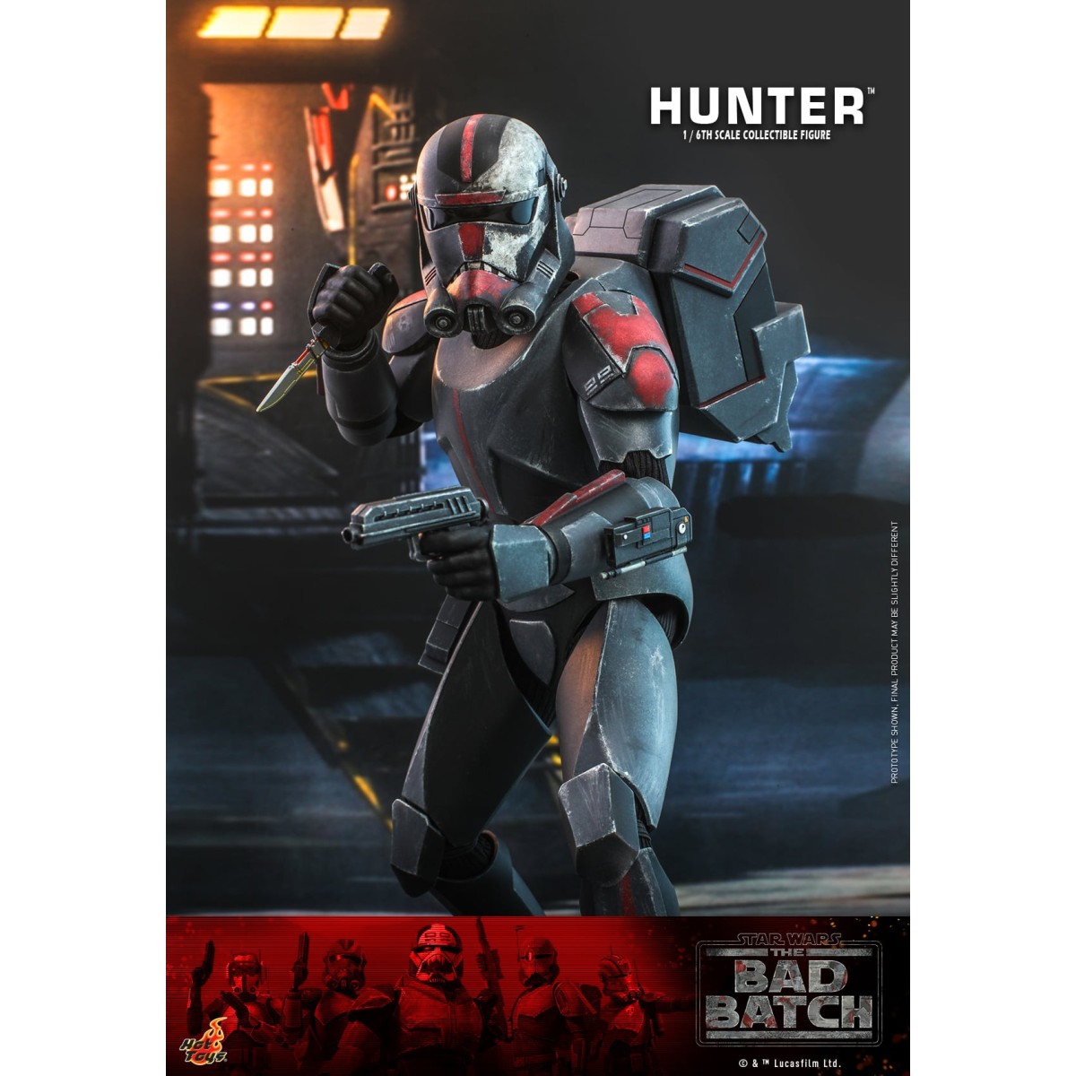 Hot Toys Star Wars - Hunter - The Bad Batch 1/6