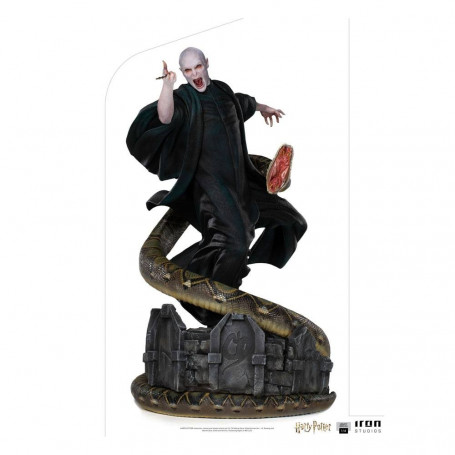 Iron Studios - Legacy Replica Statue 1/4 Voldemort & Nagini - Harry Potter