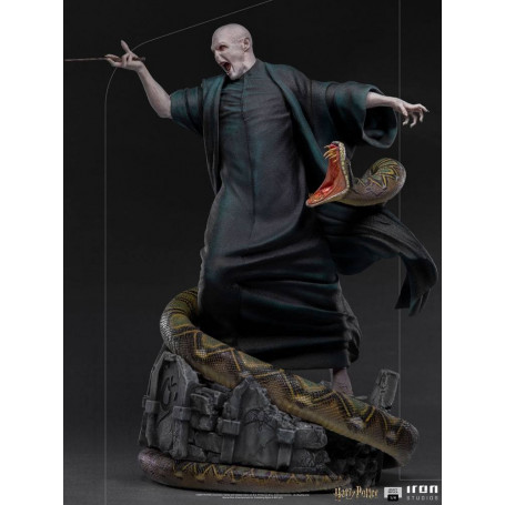 Iron Studios - Legacy Replica Statue 1/4 Voldemort & Nagini - Harry Potter