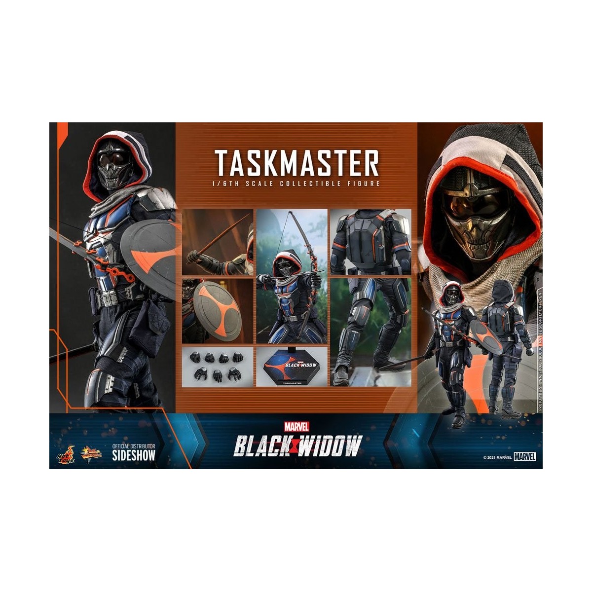 Hot Toys Taskmaster - Black Widow Movie Masterpiece 1/6