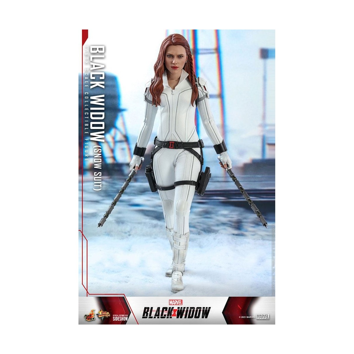 Hot Toys Black Widow Snow Suit Movie Masterpiece Version 1/6