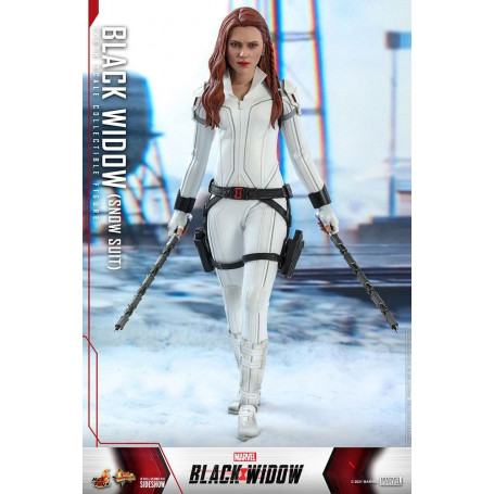 Hot Toys Black Widow Snow Suit Movie Masterpiece Version 1/6