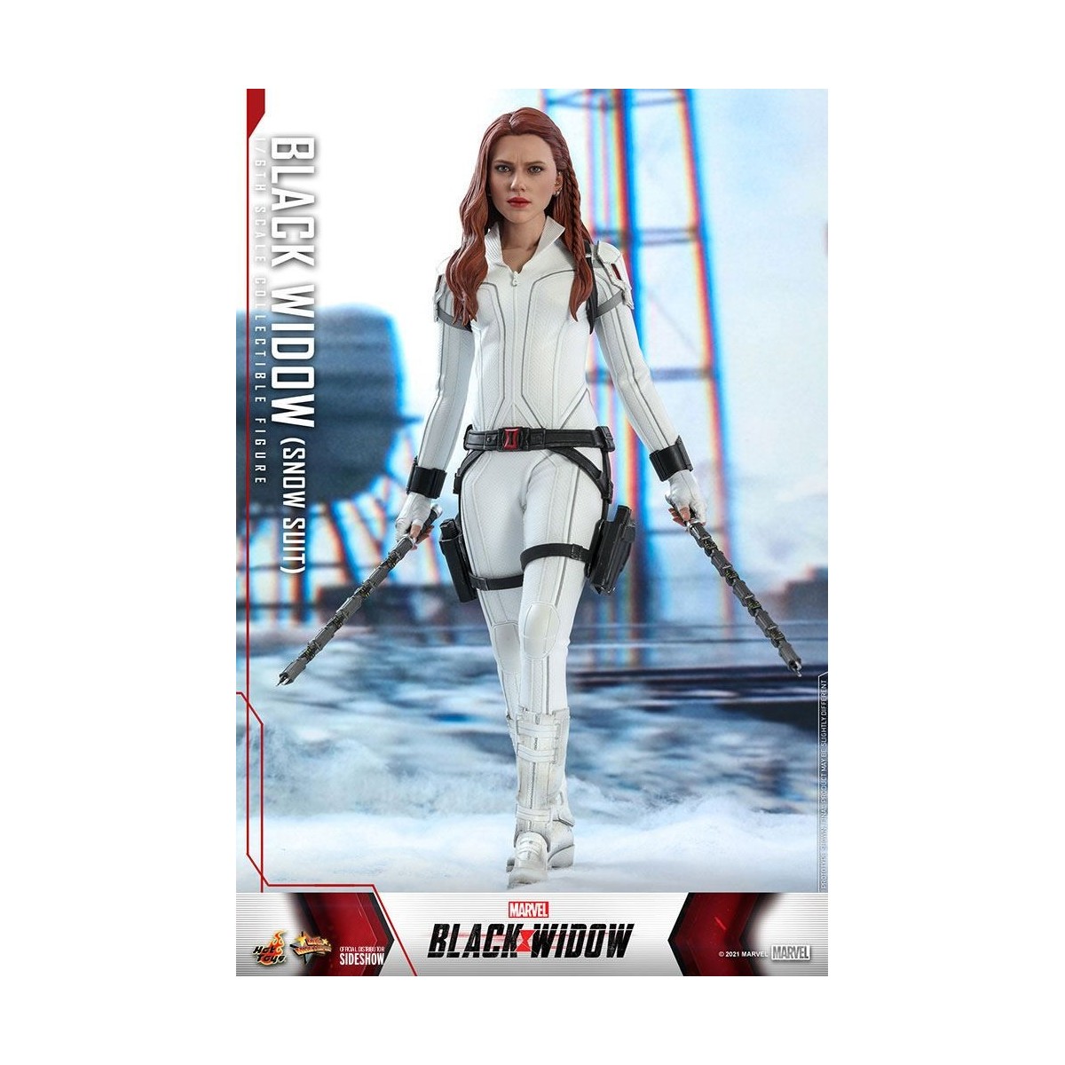 Hot Toys Black Widow Snow Suit Movie Masterpiece Version 1/6