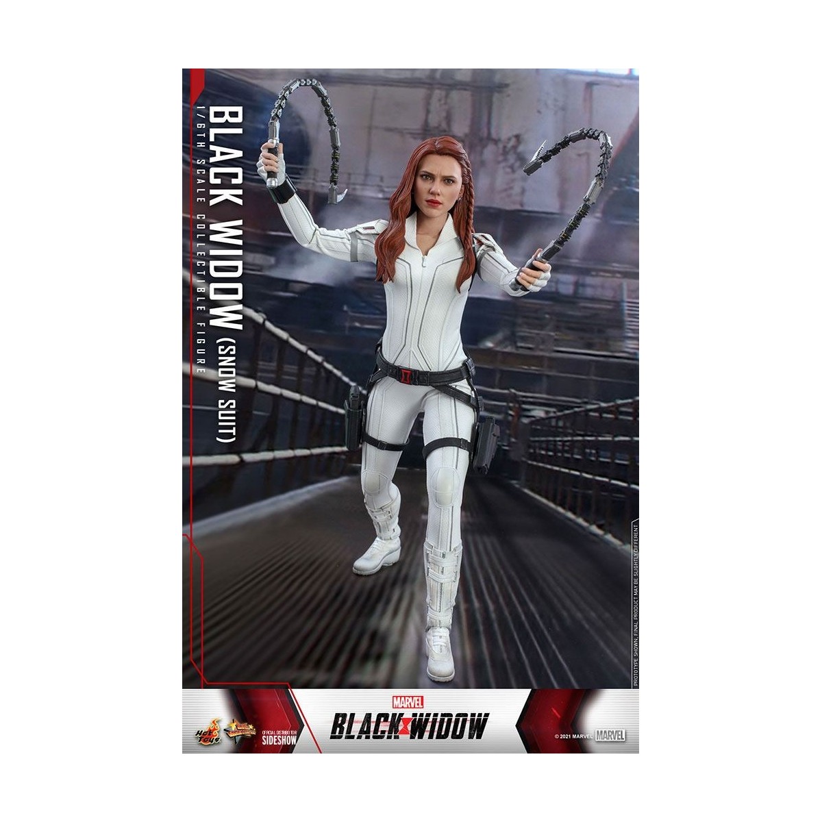 Hot Toys Black Widow Snow Suit Movie Masterpiece Version 1/6