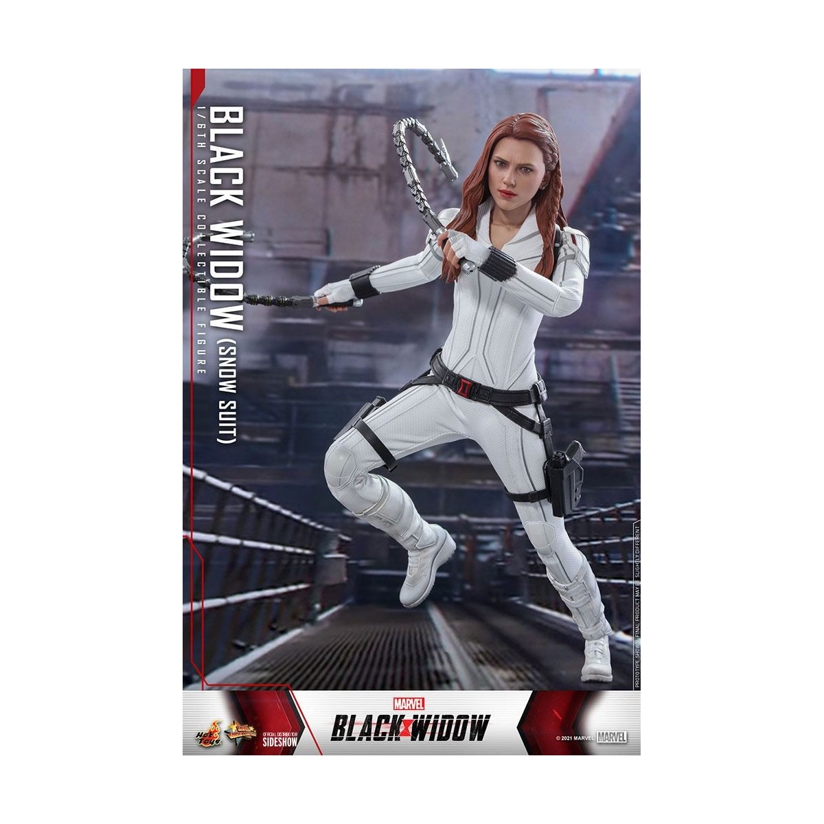 Hot Toys Black Widow Snow Suit Movie Masterpiece Version 1/6
