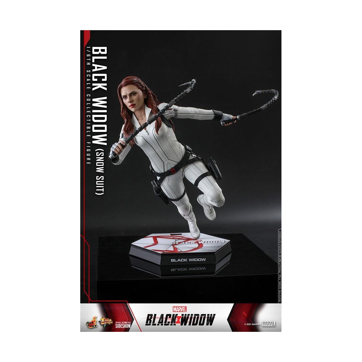 Hot Toys Black Widow Snow Suit Movie Masterpiece Version 1/6