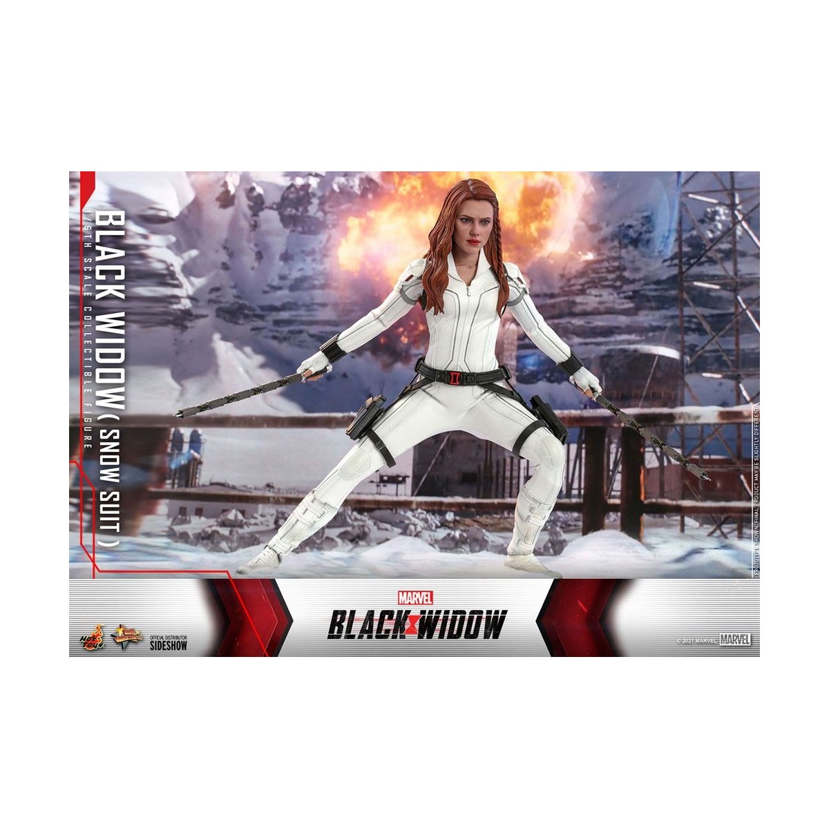 Hot Toys Black Widow Snow Suit Movie Masterpiece Version 1/6