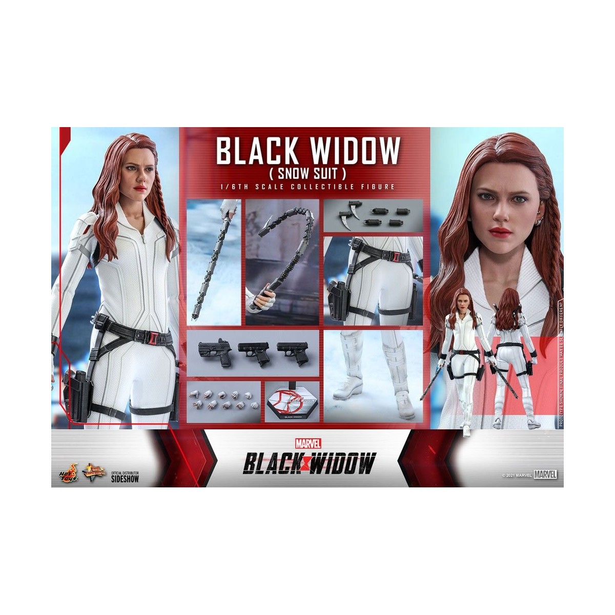 Hot Toys Black Widow Snow Suit Movie Masterpiece Version 1/6