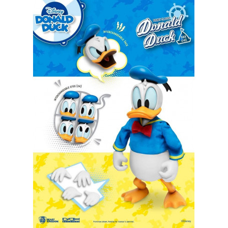 Beast Kingdom Disney Classic Figurine - Donald Duck Classic Version - Dynamic Action Heroes 1/9