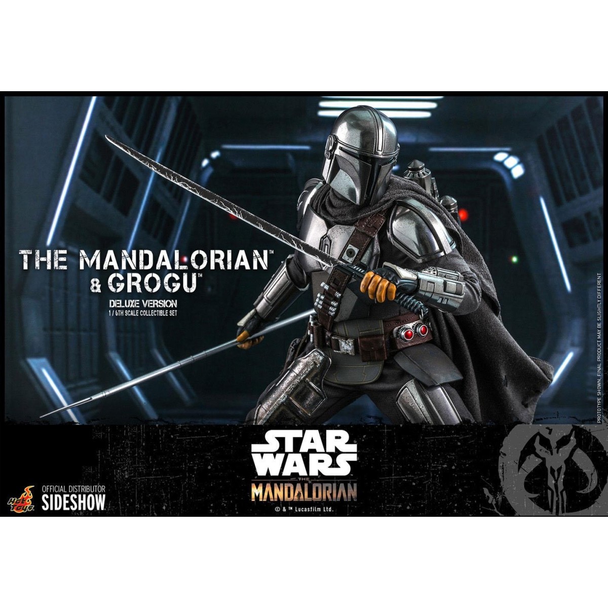 Hot Toys Star Wars - The Mandalorian and the Child Deluxe