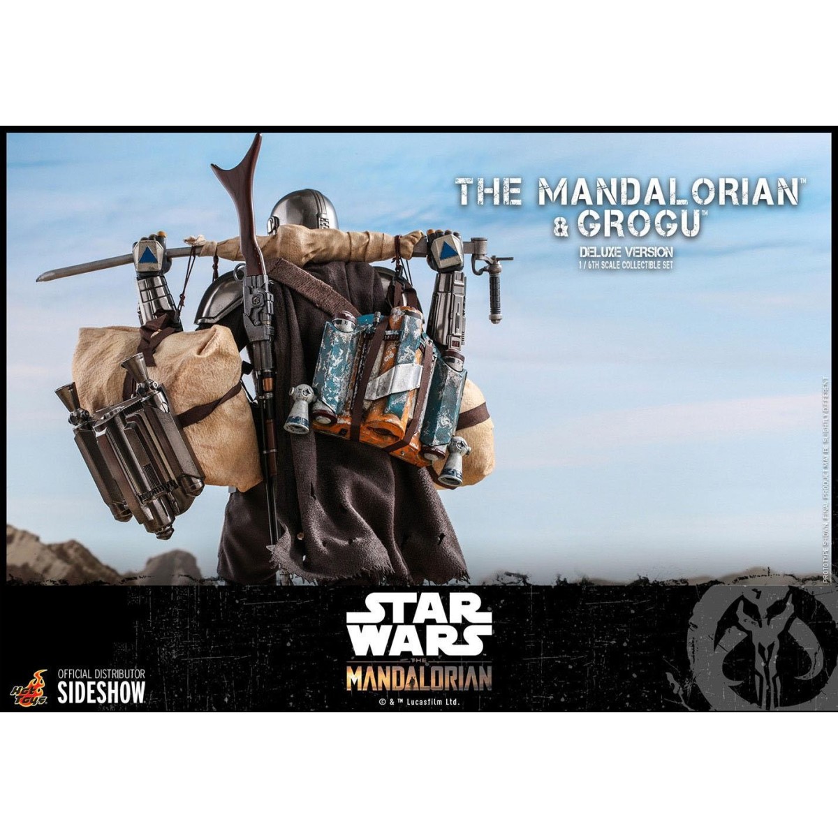 Hot Toys Star Wars - The Mandalorian and the Child Deluxe
