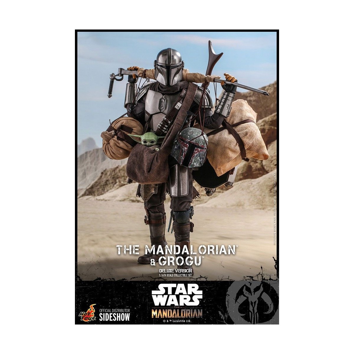 Hot Toys Star Wars - The Mandalorian and the Child Deluxe