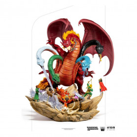Iron Studios Dungeons & Dragons - 1/20 Half Art Scale Tiamat Battle Statuette