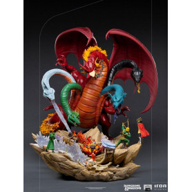 Iron Studios Dungeons & Dragons - 1/20 Half Art Scale Tiamat Battle Statuette