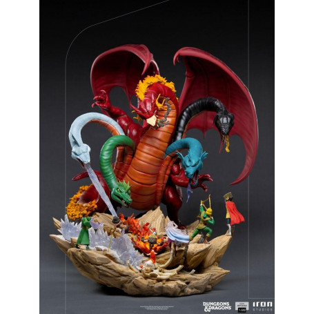 Iron Studios Dungeons & Dragons - 1/20 Half Art Scale Tiamat Battle Statuette