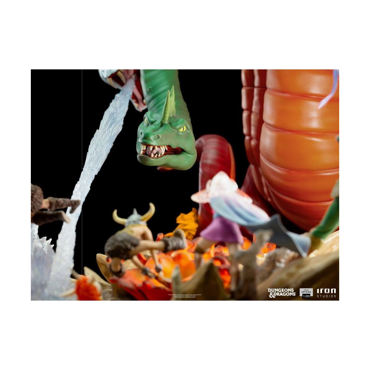Iron Studios Dungeons & Dragons - 1/20 Half Art Scale Tiamat Battle Statuette