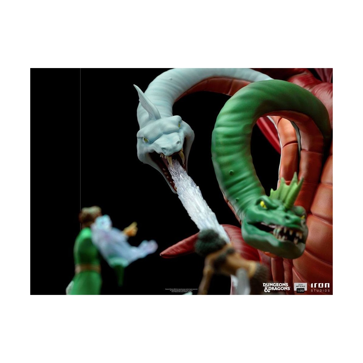 Iron Studios Dungeons & Dragons - 1/20 Half Art Scale Tiamat Battle Statuette