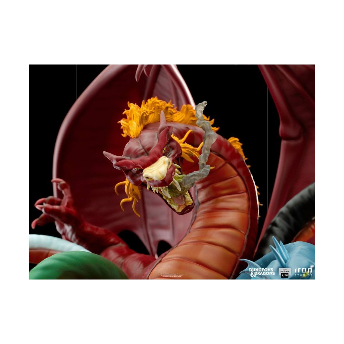 Iron Studios Dungeons & Dragons - 1/20 Half Art Scale Tiamat Battle Statuette