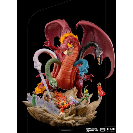 Iron Studios Dungeons & Dragons - 1/20 Half Art Scale Tiamat Battle Statuette