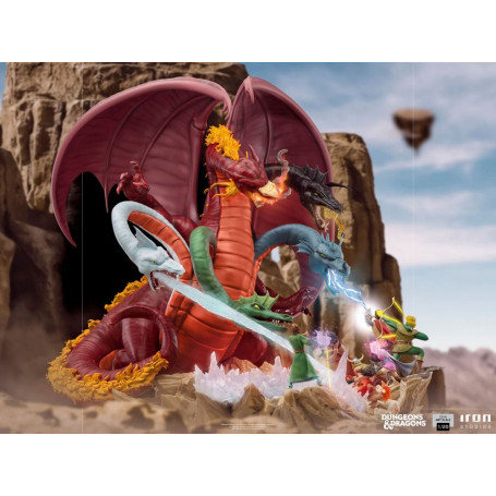 Iron Studios Dungeons & Dragons - 1/20 Half Art Scale Tiamat Battle Statuette
