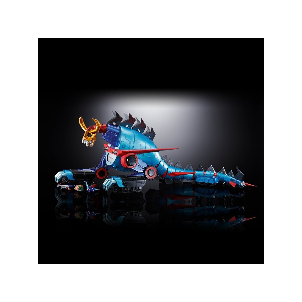 Bandai Soul of Chogokin - GX-100 Divine Demon-Dragon Gaiking - Gaiking & Daiku Maryu