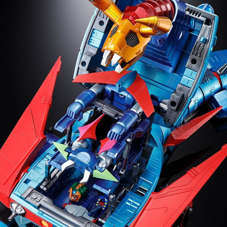 Bandai Soul of Chogokin - GX-100 Divine Demon-Dragon Gaiking - Gaiking & Daiku Maryu