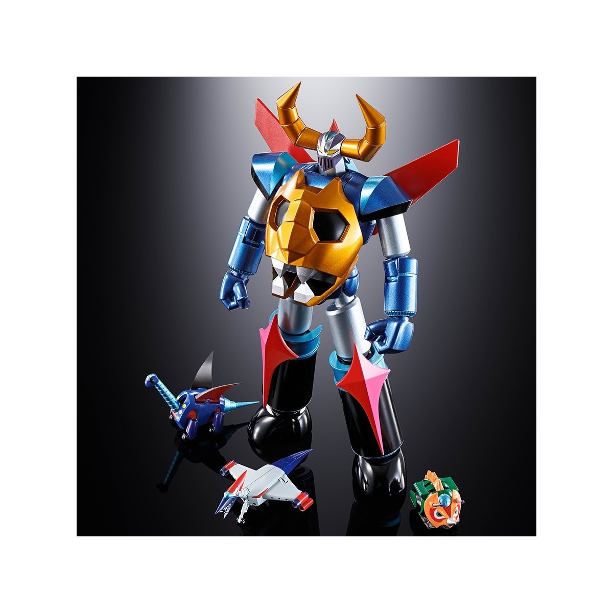 Bandai Soul of Chogokin - GX-100 Divine Demon-Dragon Gaiking - Gaiking & Daiku Maryu