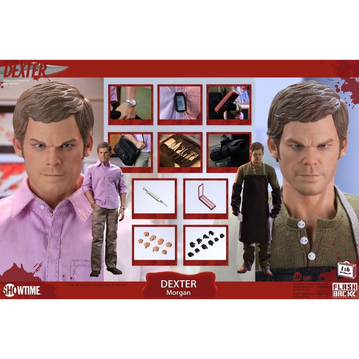 FLASHBACK - DEXTER MORGAN ACTION FIGURE 1/6