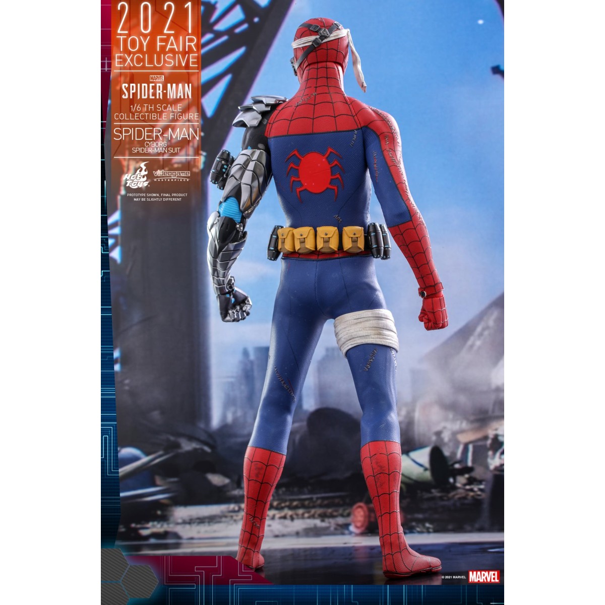 Hot Toys Marvel's Spider-Man: Cyborg Spider-Man Toy Fair 2021 Exclusive - Video Game Masterpiece 1/6