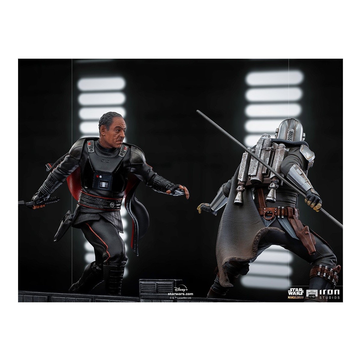 IRON STUDIOS - The Mandalorian - Moff Gideon BDS Art Scale 1/10 - Star Wars