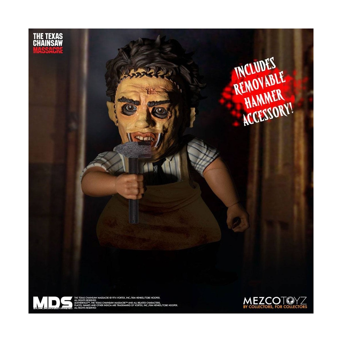 Mezco Designer Series - MDS- Leatherface - The Texas Chainsaw Massacre