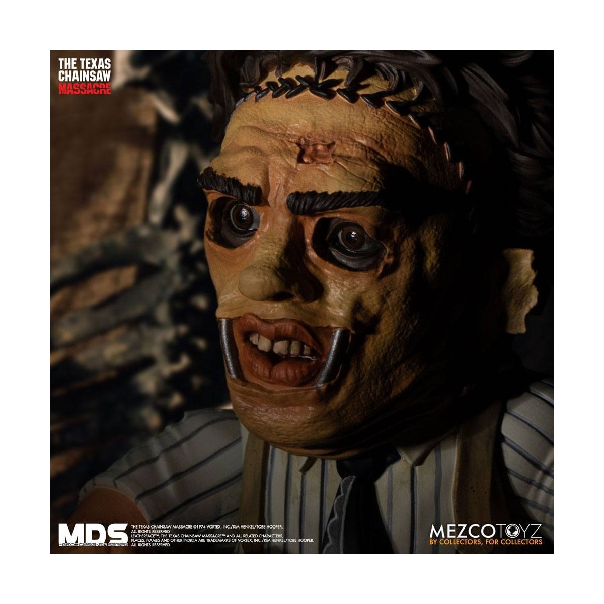 Mezco Designer Series - MDS- Leatherface - The Texas Chainsaw Massacre