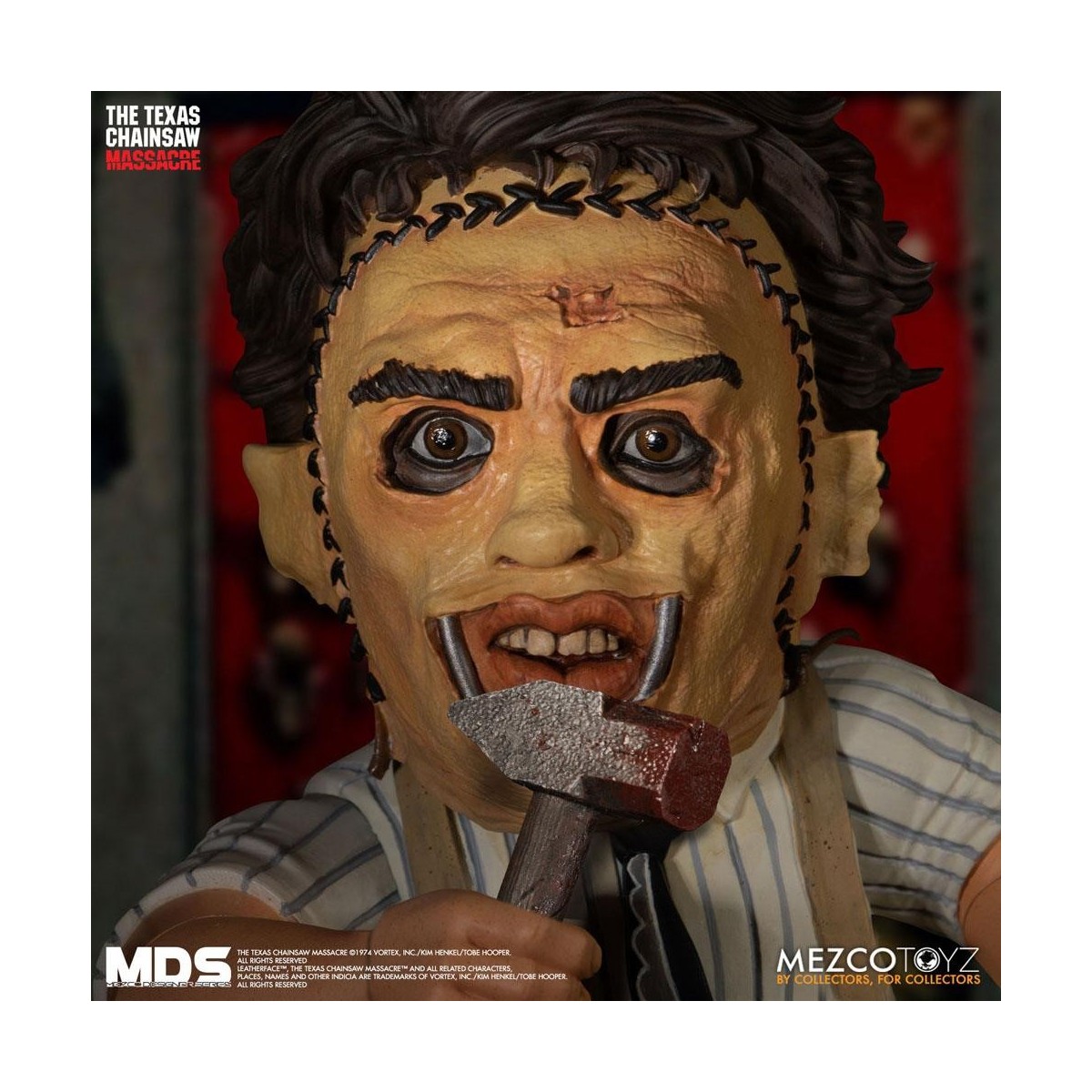 Mezco Designer Series - MDS- Leatherface - The Texas Chainsaw Massacre