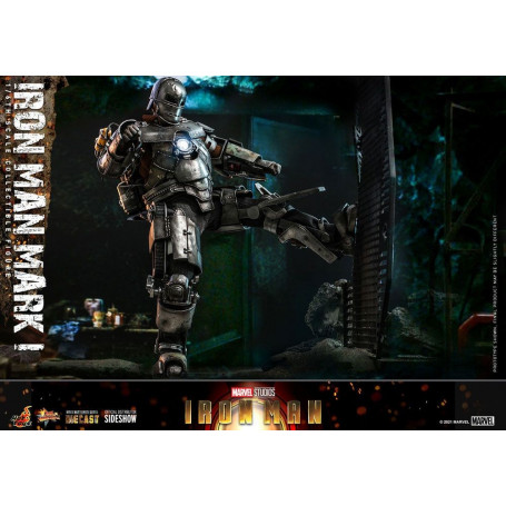 Hot Toys Iron Man Mark I Die Cast Version - Movie Masterpiece 1/6