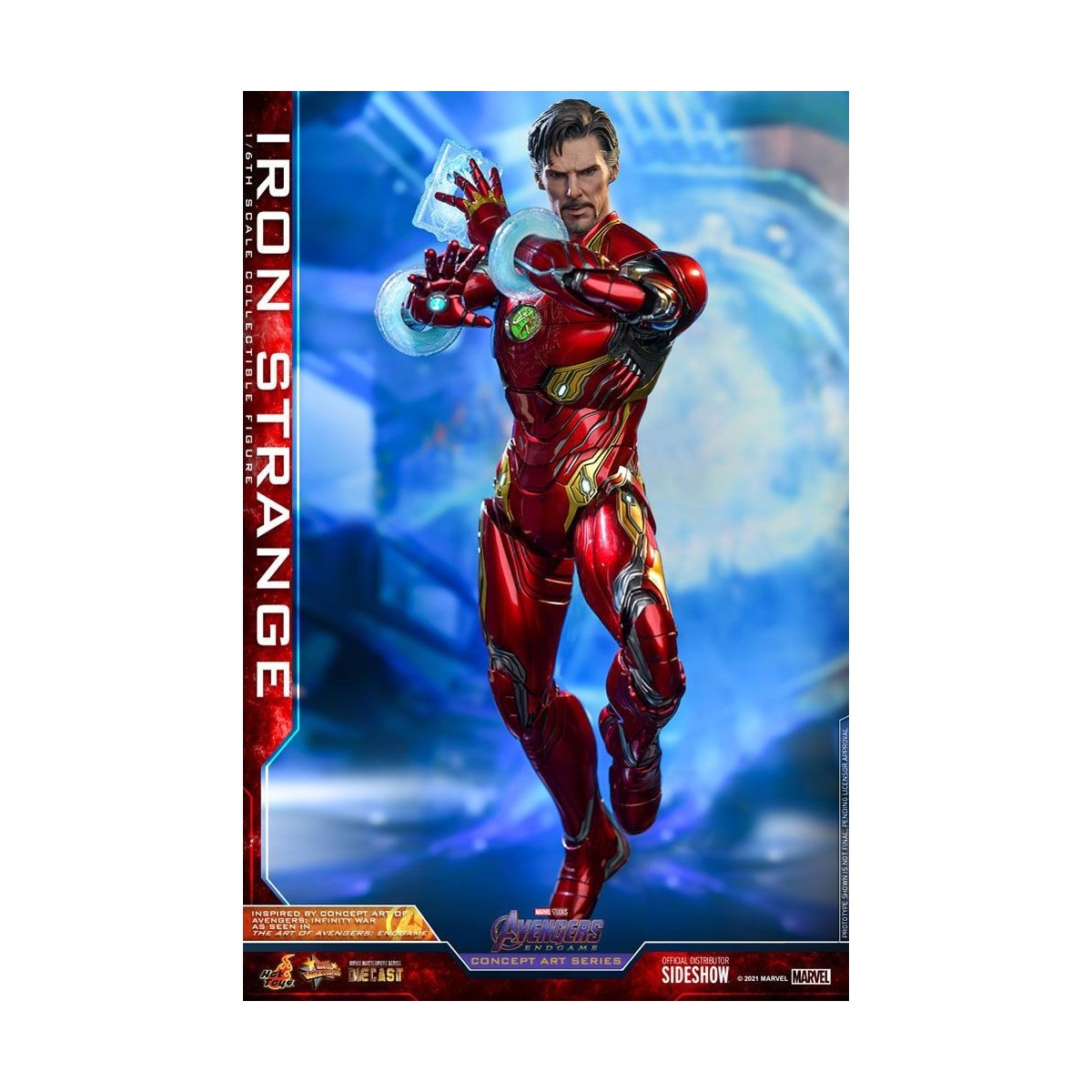 Hot toys 1/6 Avengers: Endgame Iron Strange Concept Art Series PVC 1/6