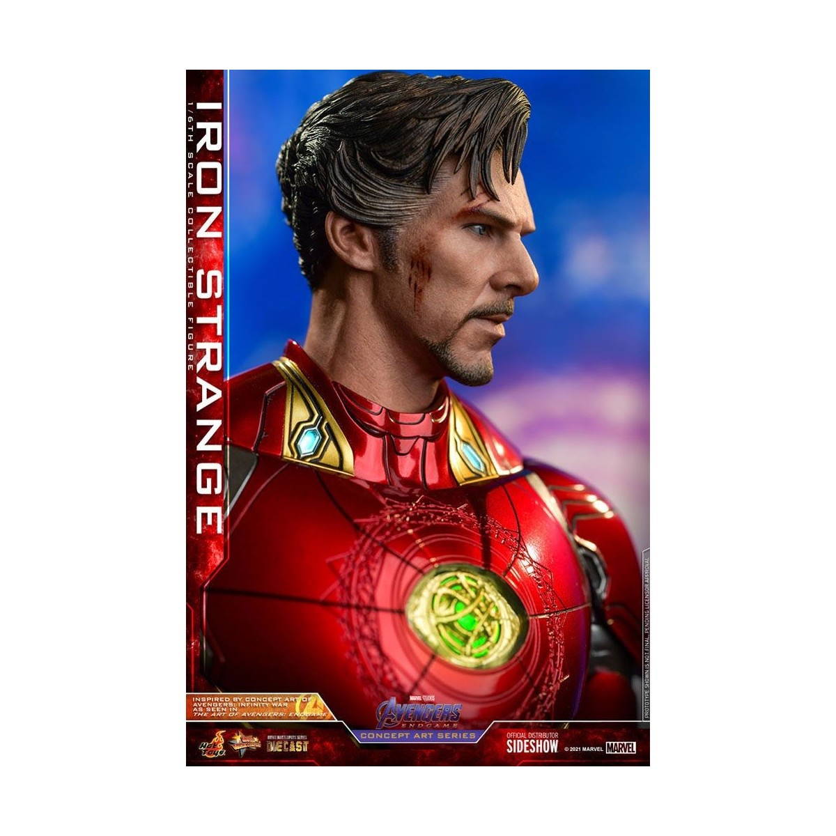 Hot toys 1/6 Avengers: Endgame Iron Strange Concept Art Series PVC 1/6