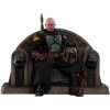 Hot Toys Star Wars The Mandalorian - Boba Fett (Repaint Armor) and Throne 1/6 Movie Masterpiece