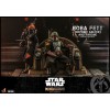 Hot Toys Star Wars The Mandalorian - Boba Fett (Repaint Armor) and Throne 1/6 Movie Masterpiece
