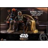 Hot Toys Star Wars The Mandalorian - Boba Fett (Repaint Armor) and Throne 1/6 Movie Masterpiece