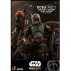 Hot Toys Star Wars The Mandalorian - Boba Fett (Repaint Armor) and Throne 1/6 Movie Masterpiece