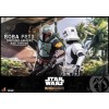 Hot Toys Star Wars The Mandalorian - Boba Fett (Repaint Armor) and Throne 1/6 Movie Masterpiece